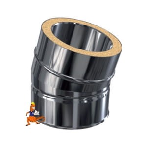 KOLANO BGT KWASOODPORNE ŻAROODPORNE IZOLOWANE MKD PREMIUM 15 STOPNI FI200 MK ŻARY