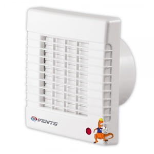 WENTYLATOR VENTS 100 MA Z AUTOMATYCZNĄ ŻALUZJĄ FIRMY SŁOMCZEWSKA