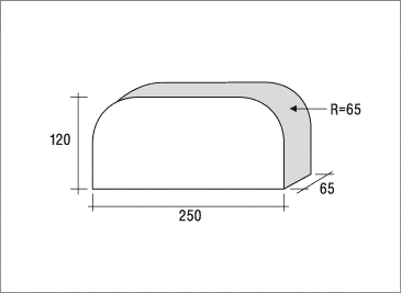 ksztaltka-klinkierowa-pelna-dwustronnie-zaokraglona-etna-ow2-lode-wymiary