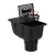 osadnik-rynnowy-pionowy-z-kratka-odpywowa-i-wyjsciem-na-prostokatna-rure-spustowa-fi110-czarny-ral9005-.webp