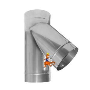 Trójnik 45st Kominus