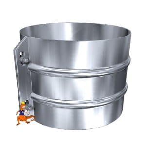 OBEJMA WZMOCNIONA KBS FI120 DO SYSTEMÓW DWUŚCIENNYCH MK ŻARY