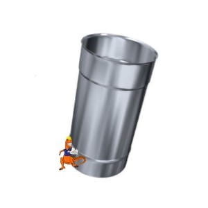 RURA RP KWASOODPORNA JEDNOŚCIENNA MKS PREMIUM FI500 33CM MK ŻARY