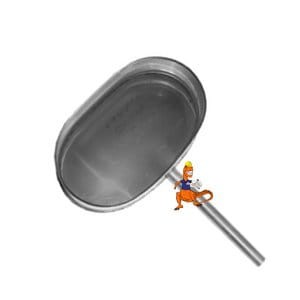 Odskraplacz owalny KO Kominus