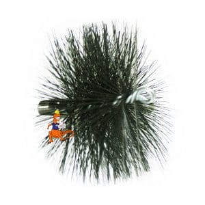  SZCZOTKA KOMINOWA STALOWA FI130