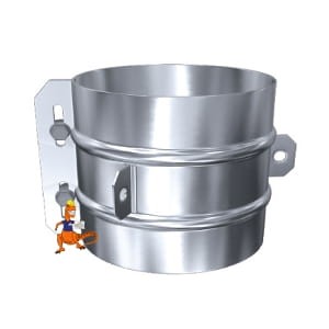 OBEJMA WZMOCNIONA DO ODCIĄGÓW KBSO FI500 DO SYSTEMÓW DWUŚCIENNYCH MK ŻARY