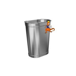 Rura kwasoodporna owalna Kominus