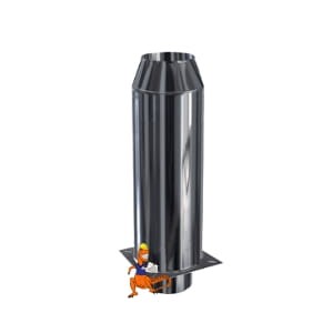PŁYTA KOTWOWA PRZEJŚCIOWA KFTPLI KWASOODPORNA IZOLOWANA MKD STANDARD 50CM FI180 MK ŻARY