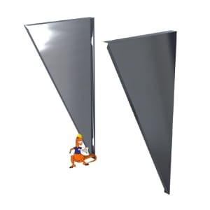 WSPORNIK WKT 2 FI450 DO SYSTEMÓW DWUŚCIENNYCH MK ŻARY