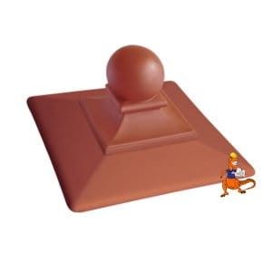 Daszek ogrodzeniowy Klinkier Przysucha