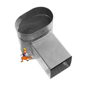 Wyczystka owalna KO Kominus