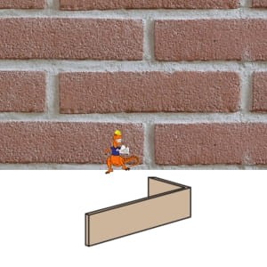  PŁYTKA KĄTOWA RĘCZNIE FORMOWANA WF VORMBAK TROIKA – ROOD 210x100x25/30x50 MM