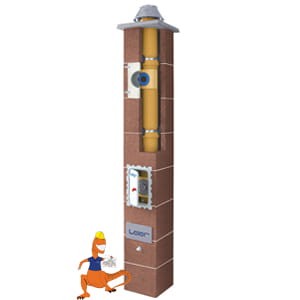 KOMPLETNY KOMIN TURBO-S LEIER WENT