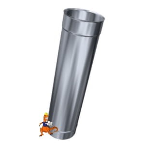 RURA RP KWASOODPORNA JEDNOŚCIENNA MKS PREMIUM FI113 100CM MK ŻARY
