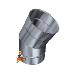 KOLANO STAŁE SKS 30 STOPNI KWASOODPORNE JEDNOŚCIENNE MKS PREMIUM FI400 MK ŻARY