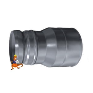 REDUKCJA Z FI60 NA FI80 KWASOODPORNA JEDNOŚCIENNA MKKS INV DO PIECÓW KONDENSACYJNYCH MK ŻARY